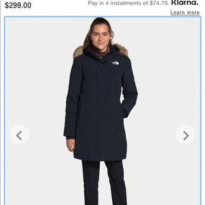Women’s the north face parka size small